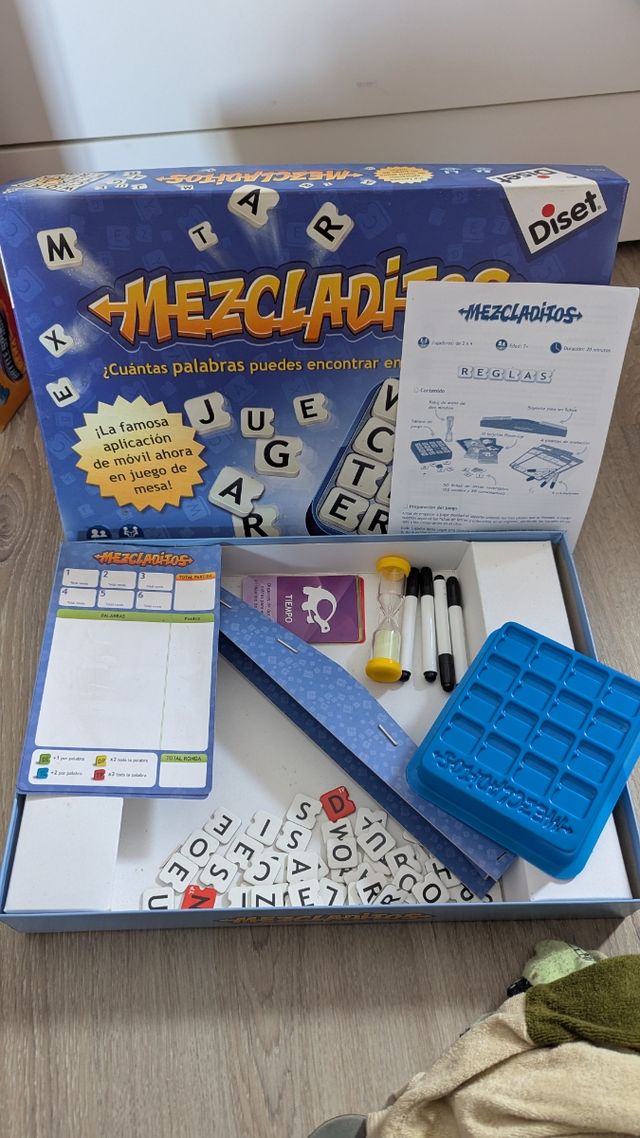 Juego de mesa Mezcladitos descatalogado