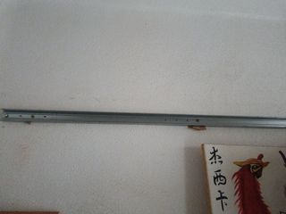 Mueble TV Ikea Madera y Cristal