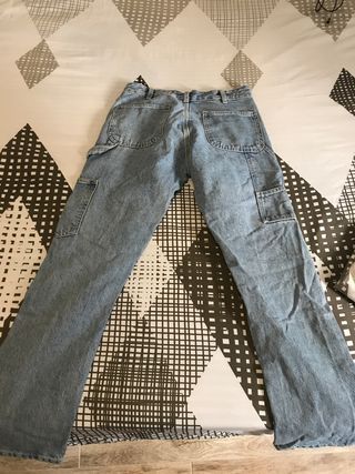 Vaqueros largos de mezclilla