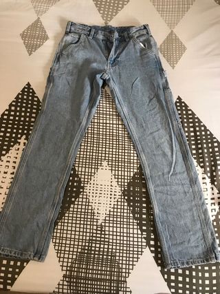 Vaqueros largos de mezclilla