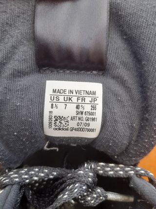 Zapatillas Adidas Talla 40.5