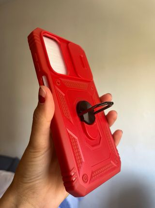 Funda Samsung A25 5G Roja con Soporte