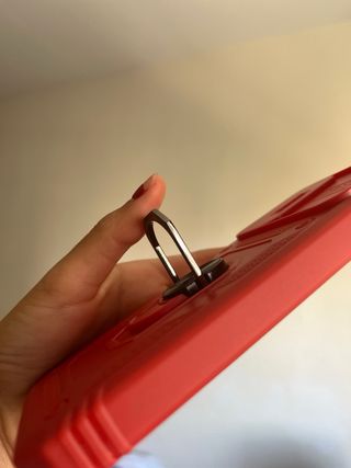 Funda Samsung A25 5G Roja con Soporte