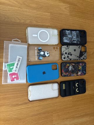 Fundas iPhone 11 (pack 8)