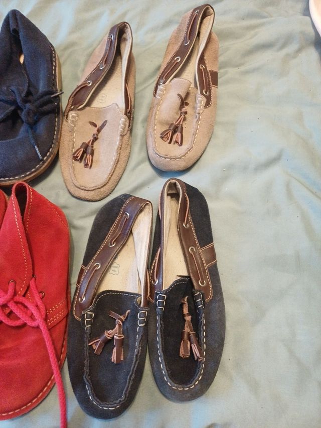 Lote 4 pares zapatos talla 33