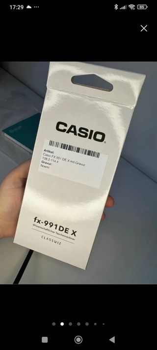 Calculadora Casio fx-991DEX Classwiz