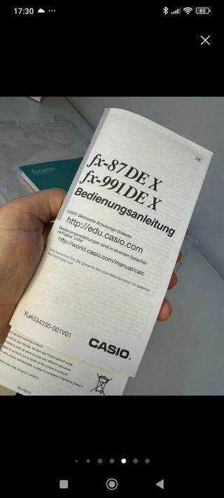 Calculadora Casio fx-991DEX Classwiz