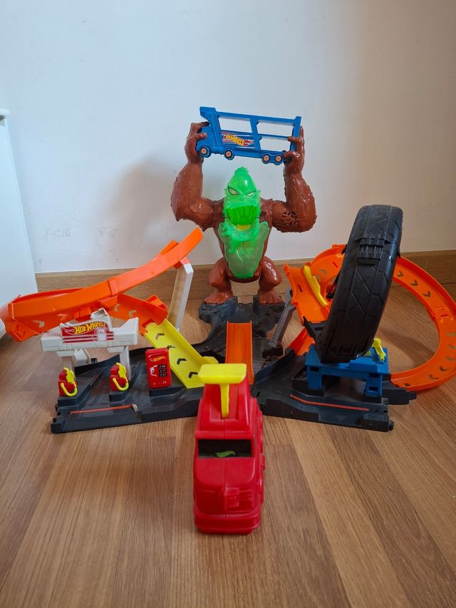 Pista Hot Wheels Gorila