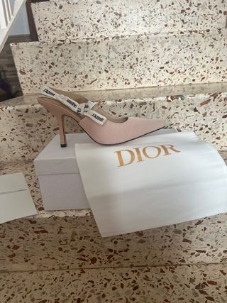 Zapato tacón Dior nude J'ADIOR. Talla 40. Nuevos. 