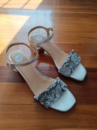 Sandalias Gioseppo fiesta lentejuelas