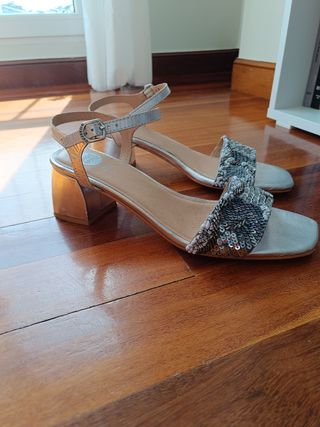 Sandalias Gioseppo fiesta lentejuelas
