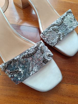 Sandalias Gioseppo fiesta lentejuelas