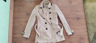 Gabardina Beige Mujer