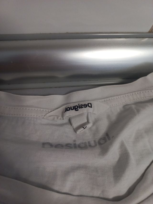 Camiseta Desigual flores talla L Mujer