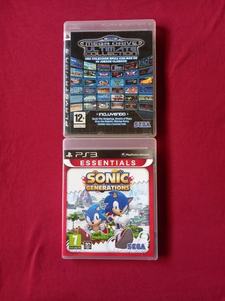 PS3 Megadrive Collection y Sonic Generations