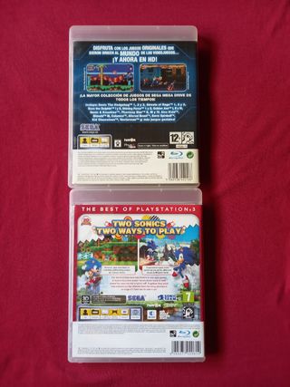 PS3 Megadrive Collection y Sonic Generations