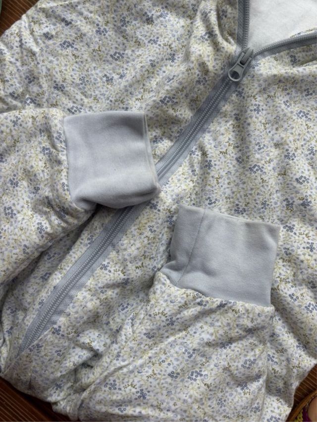 Saco de dormir floral para bebé
