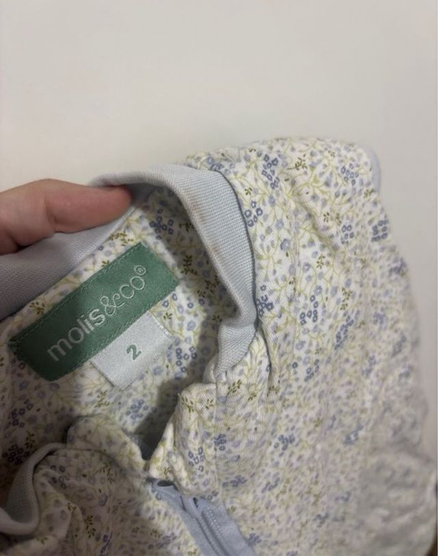 Saco de dormir floral para bebé