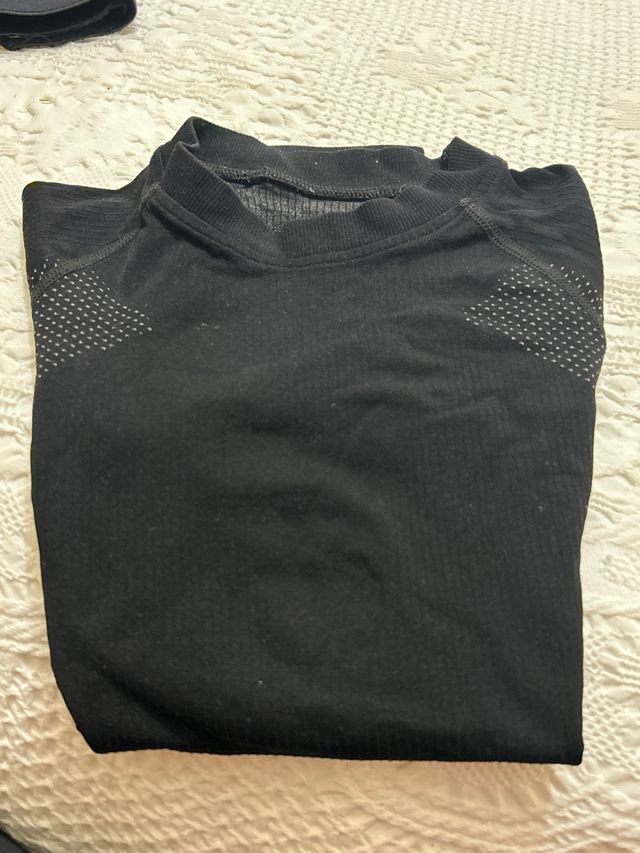 Camiseta térmica negra manga corta Mitical niño