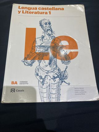 Lengua castellana y Literatura 1BA 2019