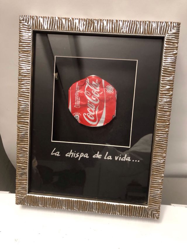 Cuadro Coca-Cola Lata Aplastada