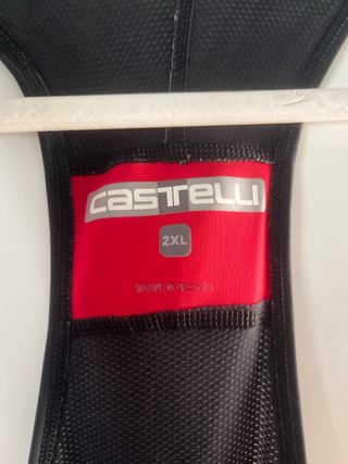 Culote ciclismo castelli 2XL
