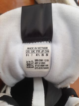 Zapatillas Adidas Talla 40.5