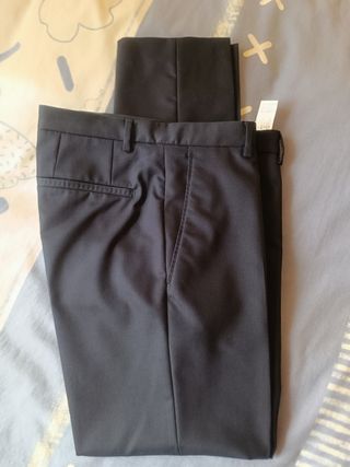 Traje Zara Azul Marino Hombre