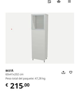 Armario Blanco Ikea Besta