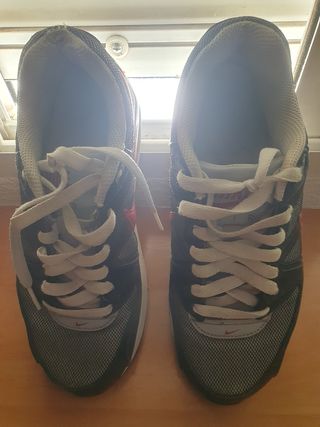 Nike Air Max Zapatillas Negras Rojas