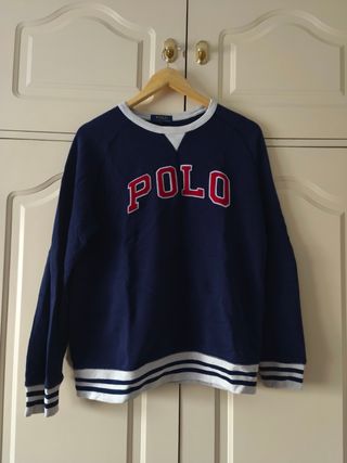 Sudadera Polo Ralph Lauren niño azul