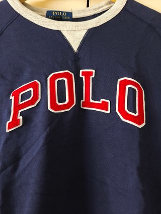 Sudadera Polo Ralph Lauren niño azul