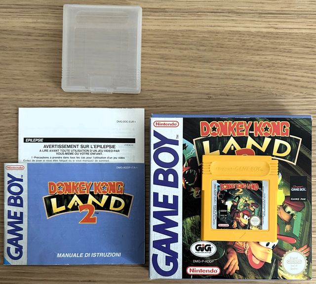 Donkey Kong Land 2 - Game Boy - Completo