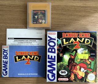 Donkey Kong Land 2 - Game Boy - Completo