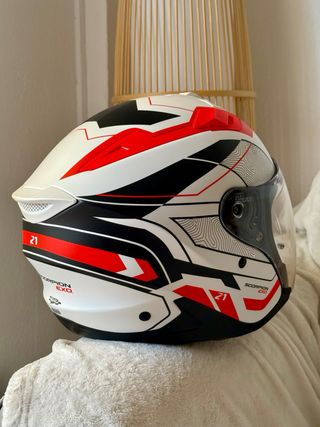 Casco Scorpion Exo Z1 Blanco/Rojo