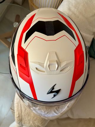 Casco Scorpion Exo Z1 Blanco/Rojo