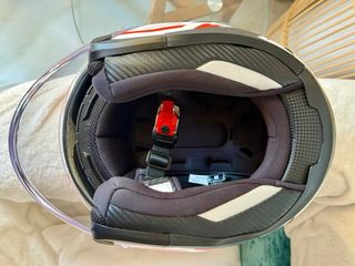 Casco Scorpion Exo Z1 Blanco/Rojo