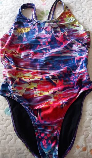 Bañador niña estampado