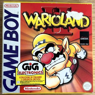 Game Boy -Wario Land II - Completo Scatola Manuale