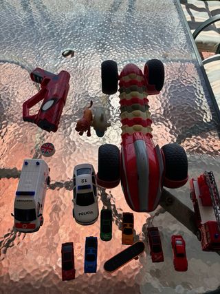Lote Juguetes Coche Policía Ambulancia Bomberos