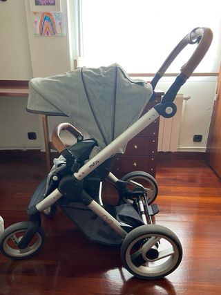 Carrito Bebé Mutsy Evo Capazo y Sillita