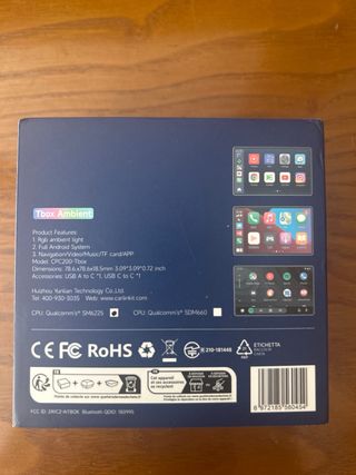 Carlinkit CPC200-Tbox Android Carplay Nuevo