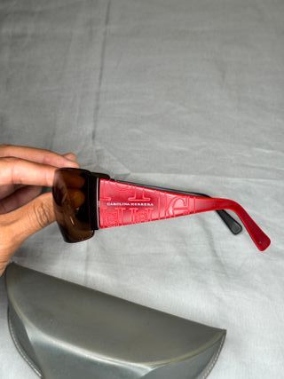 Gafas de sol Carolina Herrera Marrón/Plata