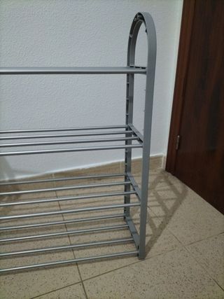 Zapatero gris 4 niveles
