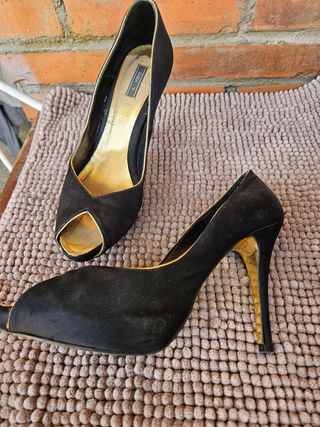 Zapatos Zara Negros Talla 41