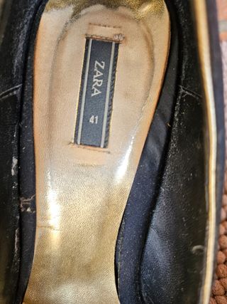 Zapatos Zara Negros Talla 41