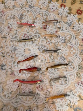 Señuelos de Pesca Vinilo Variados