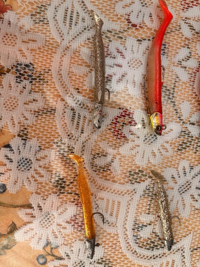 Señuelos de Pesca Vinilo Variados