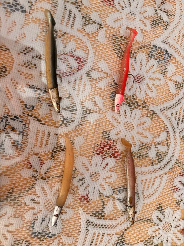 Señuelos de Pesca Vinilo Variados