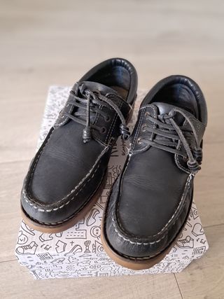 Zapatos náuticos de piel 